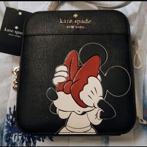 Kate Spade Black and Red Minnie Mouse Bag